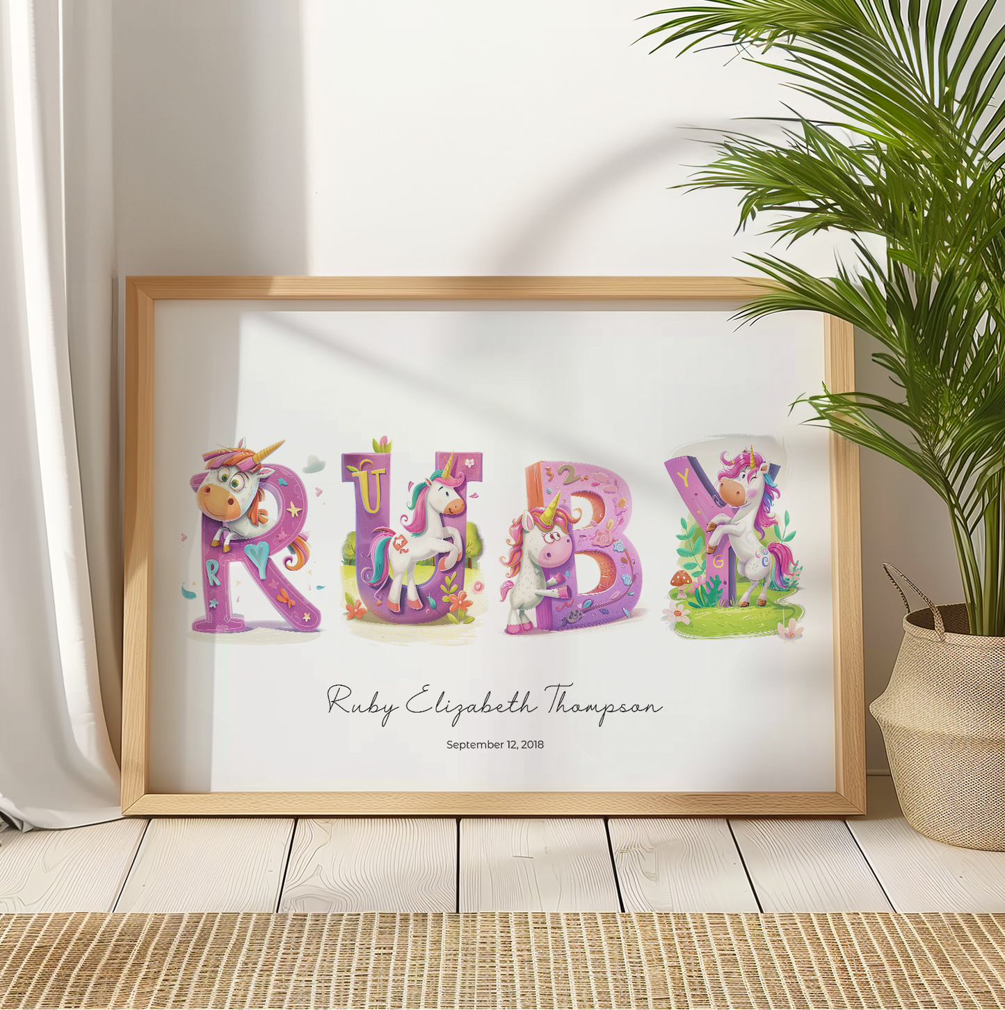 Kids room - Illustrated words