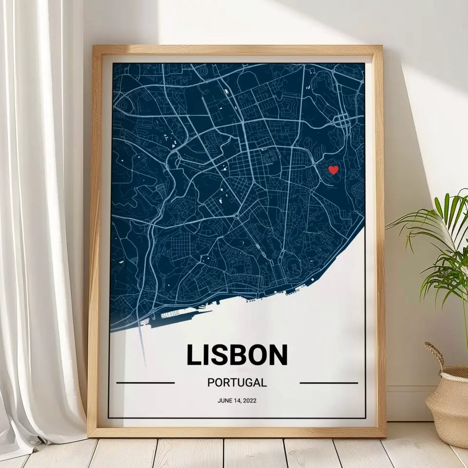 Mapa da cidade