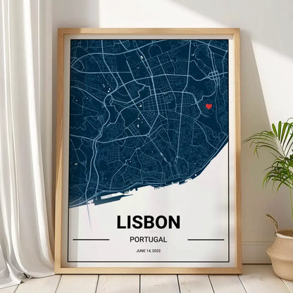 Mapa da cidade