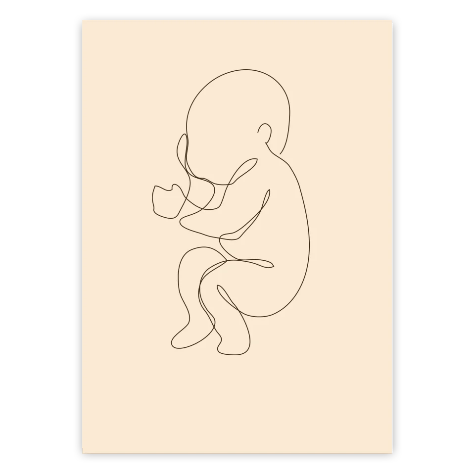 Baby Line Art